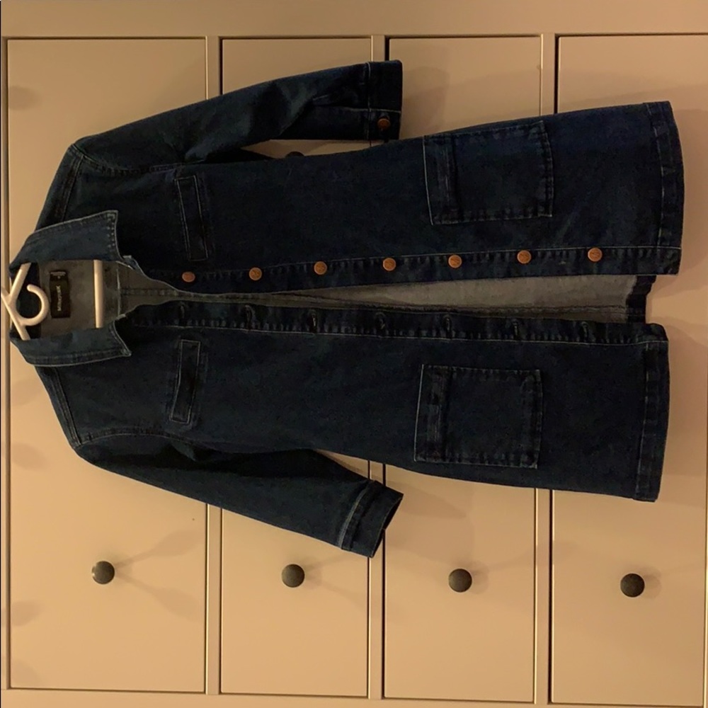 Mink pink denim jacket